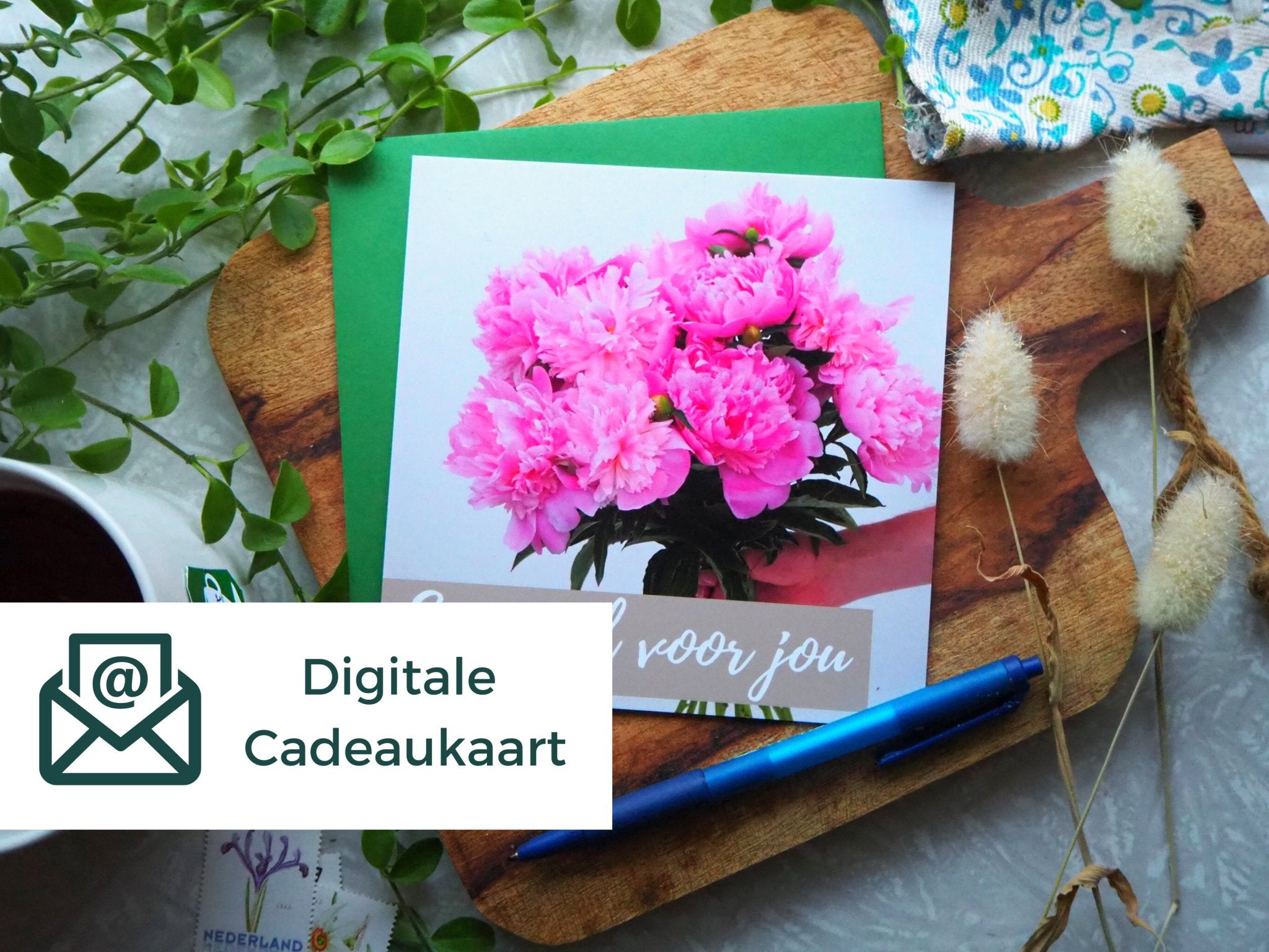 De Clay & Roots cadeaukaart (digitale kaart) - Clay & Roots - van de kwekerij